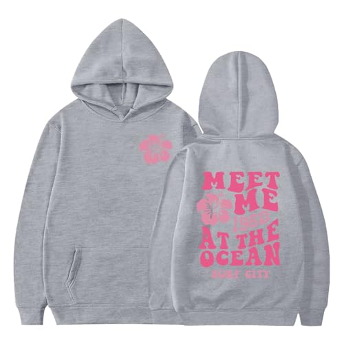 Hoodie Pullover Teenager Mädchen Buchstabe Drucken Rundhals Kapuzenpullover mit Taschen lässig Locker Langarm Sweatshirt Kleinkind Sportlich Rippensaum Hoodie Herbst Winter Oberteile Tops 3-12 Jahre von Generic