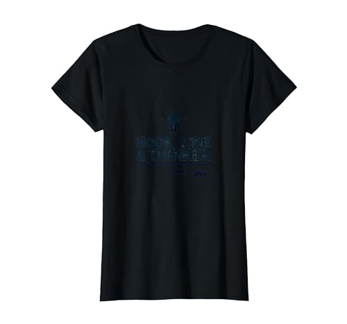 Hook Line & Thinker Jungen Angeln Clever Angler Humor T-Shirt, Damen, Schwarz, XS Hook Line & Thinker Jungen Angeln Clever Angler Humor T-Shirt, Damen, Schwarz, XS von Generic