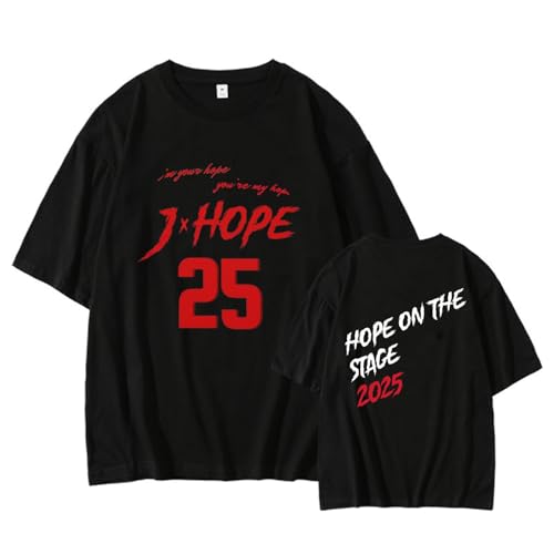 Hope ON The Stage 2025TOUR T-Shirt Distressed Du bist Meine Hoffnung T-Shirt(Black2,L) von Generic