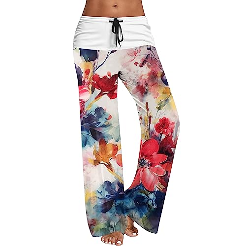 Hose Damen Baggy Sweathose Schmetterling Drucken Jogginghose Sporthose Hohe Taille Freizeithose Lässige Stoffhose Stretch Elegant Hose mit Kordelzug Yogahose Trainingshosen Hose Damen Baggy Sweathose Schmetterling Drucken Jogginghose Sporthose Hohe Taille Freizeithose Lässige Stoffhose Stretch Elegant Hose mit Kordelzug Yogahose Trainingshosen von Generic