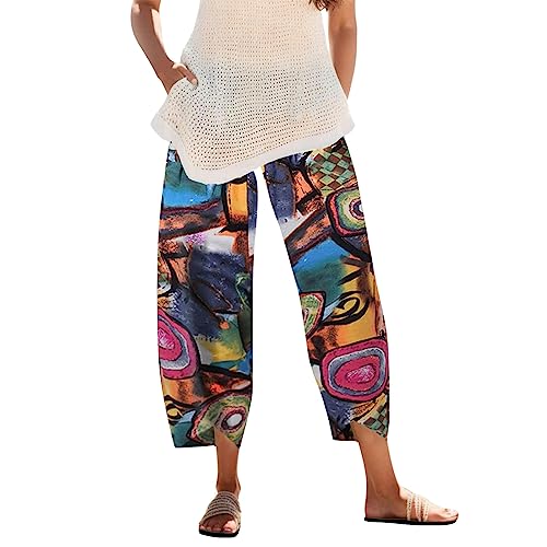Hose Damen Leinen Sommerhose Casual Leichte Baumwolle Leinenhose Stoffhose Bequeme Luftige Freizeithose Strandhose Mit Taschen Sommer Freizeit Lang Hose Hose Damen Leinen Sommerhose Casual Leichte Baumwolle Leinenhose Stoffhose Bequeme Luftige Freizeithose Strandhose Mit Taschen Sommer Freizeit Lang Hose von Generic