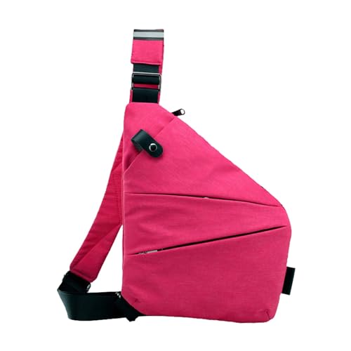 Hose Damen Mit Taschen Persönliche Taschentasche für Reisen Persönliche Taschentasche für Männer Persönliche Flex-Tasche Schärpentasche Schultertasche Griechische Sagen Taschen (Hot Pink, One Size) von Generic