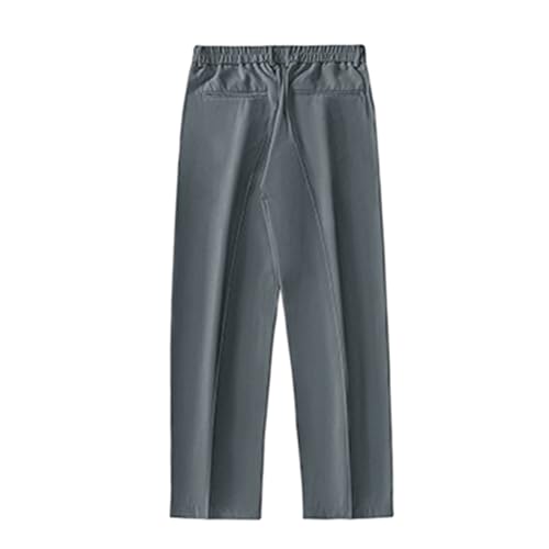 Hosen Herren Baggy, Business Hose Herren Gerade,Anzughose Herren Große Größen Einfarbig Lässig Büroarbeitshose Locker Trendiges Büro Businesshose Regular Fit Trousers Pants für Männer von Generic