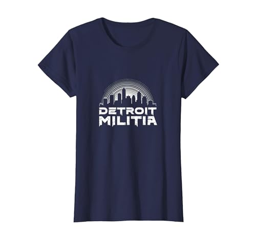 House Music Detroit Militia Grafik für Herren T-Shirt, Damen, Marineblau, XS House Music Detroit Militia Grafik für Herren T-Shirt, Damen, Marineblau, XS von Generic