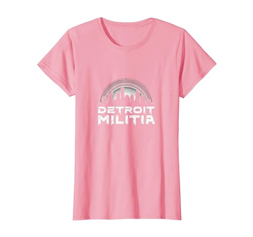 House Music Detroit Militia Grafik für Herren T-Shirt, Damen, Rosa, XS House Music Detroit Militia Grafik für Herren T-Shirt, Damen, Rosa, XS von Generic