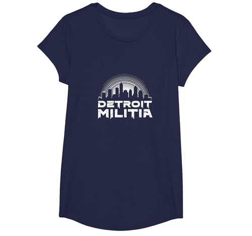 House Music Detroit Militia Grafik für Herren T-Shirt, Girls, Marineblau, XS House Music Detroit Militia Grafik für Herren T-Shirt, Girls, Marineblau, XS von Generic
