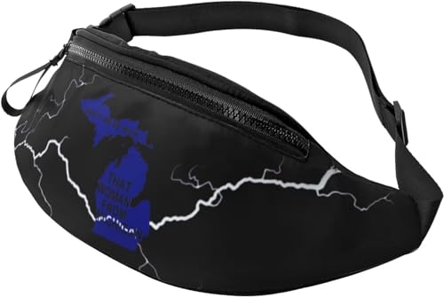 Hüfttasche Ich Stehe An Der Seite Dieser Frau Aus Michigan, Sporttasche Mode Handytasche Tasche Atmungsaktiv Lauftasche Für Outdoor Damen Reisen von Generic