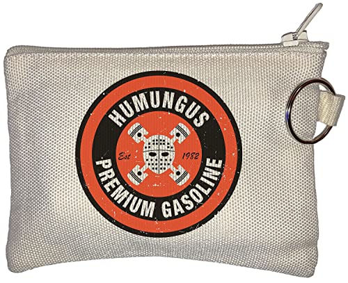 Humungus Premium Gasoline Crazy Max Skull Kleine Geldbörse mit Geldbörse Beige One Size von Generic