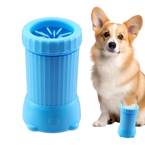 HundeReiniger Becher - Waschgerät USB Aufladbar - Intelligenter Automatischer reiniger,Für Mittelgroße Und Große Hunderassen Sowie Welpen Kätzchen Und Katzen von Generic