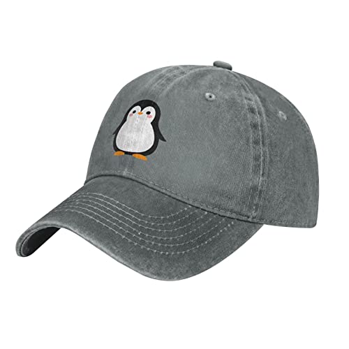 Hut Süßer Pinguin Flat Hüte Atmungsaktiv Mütze Mode Baseball Cap Für Outdoor Damen Mädchen von Generic
