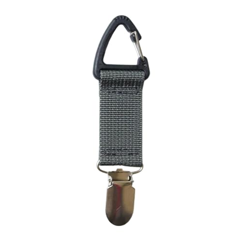 Hutclip für Reise auf Tasche – Multifunktionaler Hutclip für Huthalter, Hutclip für Gepäck | Multifunktionale Hutklemme aus Entenschnabel, Reise-Hutklemme, Dunkelgrau, Se référer au descriptif, Siehe von Generic