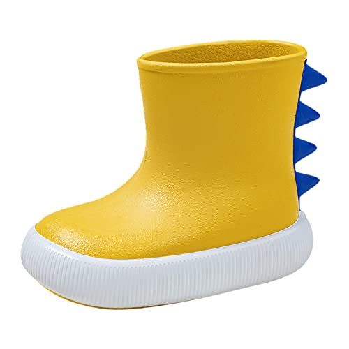 IFOUNDYOU Klassische Kinder Regenstiefel Gummi Kinder Wasserschuhe Wasserdichte Regenstiefel Kinder Baby Cartoon Schuhe Regenstiefel,Gummistiefel 34 Jungen Leicht,Regenschuhe Kinder Jungen von Generic