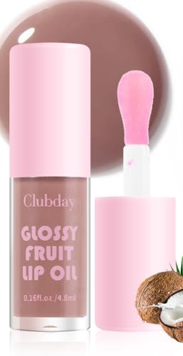 INTEROOKIE Feuchtigkeitsspendender mehrfarbiger Fruit Lip Gloss - Langanhaltendes und lichtechtes Dudu Lip Glaze Makeup (18) von Generic