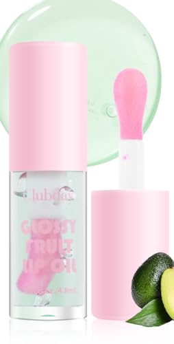 INTEROOKIE Feuchtigkeitsspendender mehrfarbiger Fruit Lip Gloss - Langanhaltendes und lichtechtes Dudu Lip Glaze Makeup (4) von Generic