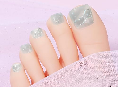 INTEROOKIE Gel-Nagelpflege-Aufkleber – wasserfester und halbhärtender Gel-Nagelaufkleber für einen langanhaltenden und schönen Look (BSJ-0037) von Generic