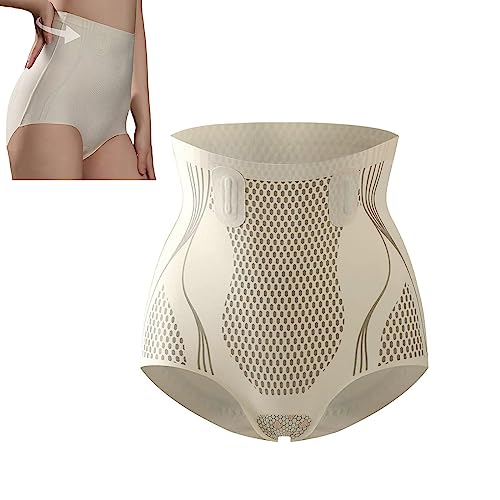 IONSTech Unique Fiber Restoration Shaper, Damen Butt Lifter Unterhose, Hip Enhancer Shapewear,Elastisch Body Shaper, Bauchkontrolle Bauchweg Unterhose Hohe Taille Shapewear von Generic