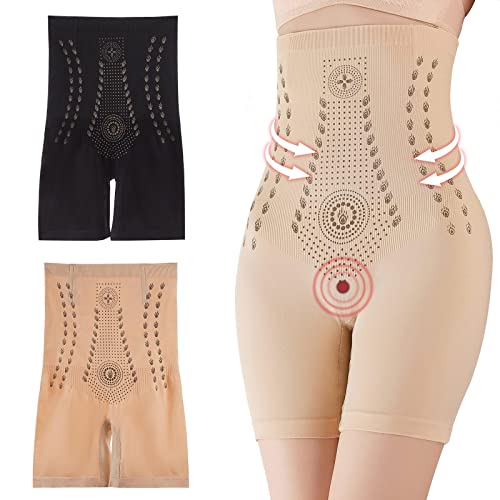 IONSTech Unique Fiber Restoration Shaper, Damen Butt Lifter Unterhose, Hip Enhancer Shapewear,Elastisch Body Shaper, Bauchkontrolle Bauchweg Unterhose Hohe Taille Shapewear von Generic