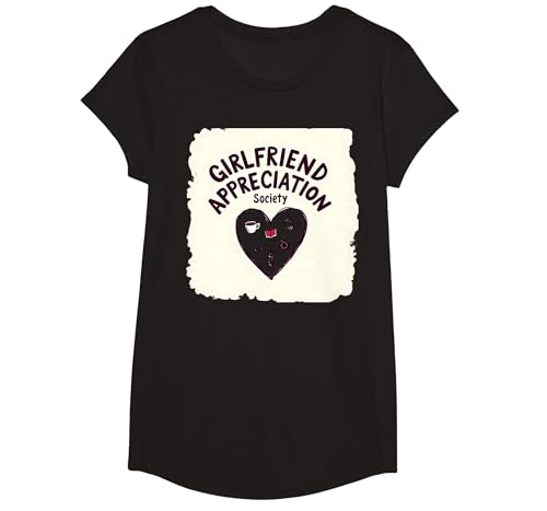 Ich Liebe Meine Freundin - Appreciation Society T-Shirt, Girls, Schwarz, XS Ich Liebe Meine Freundin - Appreciation Society T-Shirt, Girls, Schwarz, XS von Generic