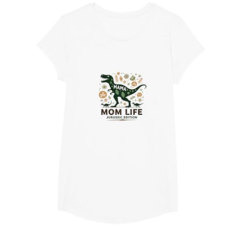 Ich kann diesen Mamasaurus T-Ree Nicht aufhalten T-Shirt, Girls, Weiß, XS von Generic