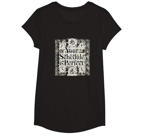 Ihr Zeitplan ist perfekt - Motivierendes Zeitmanagement T-Shirt, Girls, Schwarz, XS Ihr Zeitplan ist perfekt - Motivierendes Zeitmanagement T-Shirt, Girls, Schwarz, XS von Generic