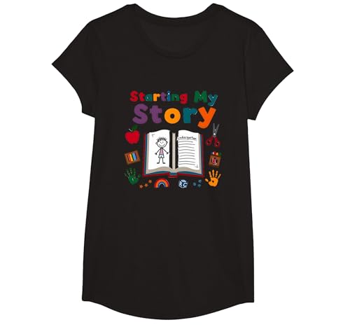 In meiner Kindergartenzeit: Beginn meiner Geschichte T-Shirt, Girls, Schwarz, XS In meiner Kindergartenzeit: Beginn meiner Geschichte T-Shirt, Girls, Schwarz, XS von Generic