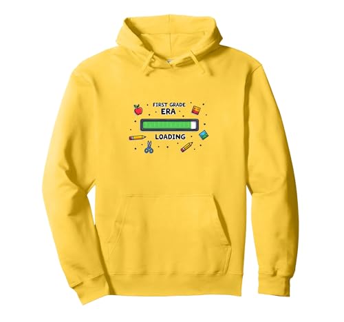 In meiner ersten Klasse: Loading Kids School Nostalgie Pullover Hoodie, Unisex für Erwachsene, Gelb, L In meiner ersten Klasse: Loading Kids School Nostalgie Pullover Hoodie, Unisex für Erwachsene, Gelb, L von Generic