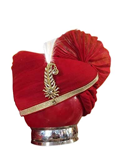 Indian Unisex Baumwolle Turban (Mehrfarbig, Einheitsgröße) von Generic