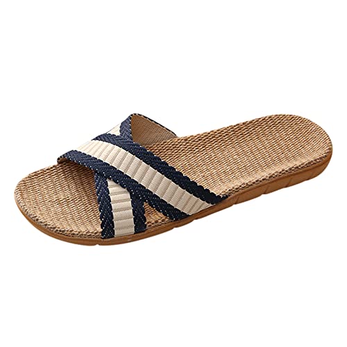 Indoor Daily Home Paar Hausschuhe Herren 42 Badeschuhe Männer Weich Rutschfest Duschschuhe Badelatschen - Strandschuhe Ultraleicht Schnelltrocknende Duschschuhe Jungen von Generic