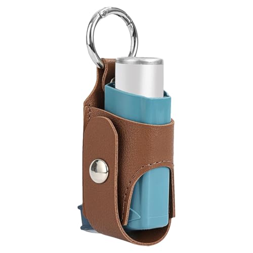 Inhalator-Tragetasche - Inhalatorhalter Kinder, Inhalator-Etuihalter | Handliches leichtes schützendes, Inhalatoretui Schlüsselanhänger Inhalator-Abstandhaltergehäuse mit Metallschnalle von Generic