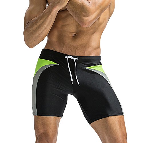 Inkontinenz Schwimmshorts Baumwollshorts Herren Hosen Trunks Badeanzüge Bikini Bademode atmungsaktive Herren schlanke Kurze Hosen Badeanzüge für Herren Badehose Neopren Badehose Auto von Generic