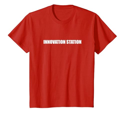 Innovationsstation T-Shirt, Kinder, Rot, 92 von Generic