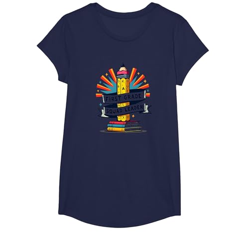 Inspiration für den Klassenleiter der 1. Klasse T-Shirt, Girls, Marineblau, XS Inspiration für den Klassenleiter der 1. Klasse T-Shirt, Girls, Marineblau, XS von Generic