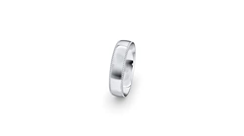 JC Trauringe Unisex Silber 925 Einzelring Ehering I Wedding Rings | Verlobungs-ring | Partnerring mit Gravur in edler Schatulle 1 Hochzeitsring Herrenring STL20 von Generic