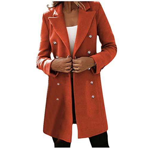 Jacke Damen, Rains Regenjacke Reitjacke Winter Herrn Strickjacke Trachten Strickjacke Wasserdichte Jacken Leichte Steppjacke Jacken 3 In 1 Trail Blazers Cap Sunday Mäntel(Orange-5, L) von Generic