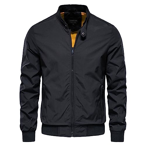 Jacke Für Herren Lang Winterjacke Herbstjacke,Regenjacke Mit Innenjacke,Winterjacke Waschen,Pailletten Mantel,Männer Jacken,Sport Jacke Herren,Blouson Jacke von Generic