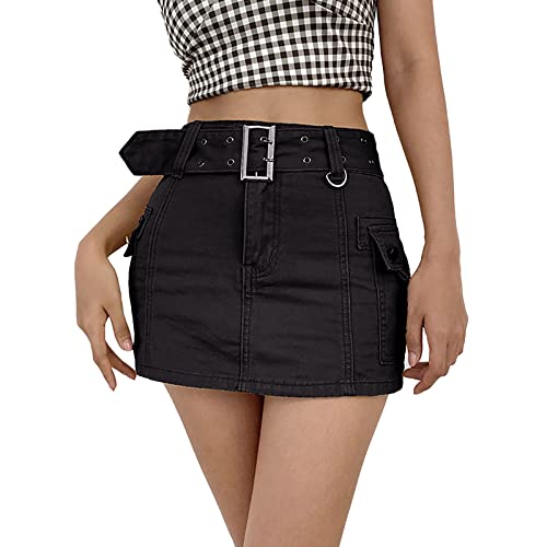 Jeansrock Damen Kurz Stretch Wickelrock Sommer Jeansrock Eng Rock Minirock Mit Tasche Hüftrock A-Linie Rock Sexy Minirock Denim-Skirt Bleistiftrock/Sommerrock Jeansrock Damen Kurz Stretch Wickelrock Sommer Jeansrock Eng Rock Minirock Mit Tasche Hüftrock A-Linie Rock Sexy Minirock Denim-Skirt Bleistiftrock/Sommerrock von Generic