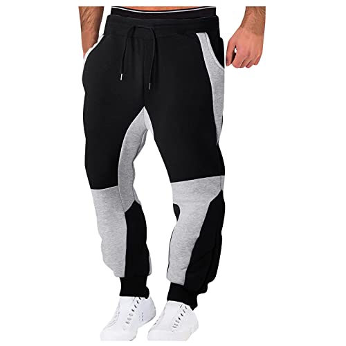 Jogginghose Herren Baumwolle Sporthose Herren Lang Cargohose Herren Warm Baggy Relaxing Hose Sweathose Stretch Jogger Fitnesshose Leichte mit Taschen Haushose Herren Schwarz XL Jogginghose Herren Baumwolle Sporthose Herren Lang Cargohose Herren Warm Baggy Relaxing Hose Sweathose Stretch Jogger Fitnesshose Leichte mit Taschen Haushose Herren Schwarz XL von Generic