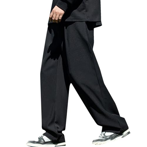 Jogginghose Herren Lang Sporthose Freizeithose Männer Bequeme Stoffhose Breite Baggy Sweatpants Trainingshose mit Taschen Trackpants Mode Trousers for Men Jogging Hose Jogginghose Herren Lang Sporthose Freizeithose Männer Bequeme Stoffhose Breite Baggy Sweatpants Trainingshose mit Taschen Trackpants Mode Trousers for Men Jogging Hose von Generic