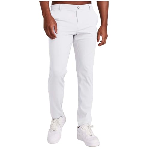 Jogginghose Herren Schlichter Einfarbig Freizeithose Stretch Slim Fit Cargohose Schlichter Mode Business Hose mit Knopf Winter Outdoor Sport Wanderhose Jogginghose Herren Schlichter Einfarbig Freizeithose Stretch Slim Fit Cargohose Schlichter Mode Business Hose mit Knopf Winter Outdoor Sport Wanderhose von Generic