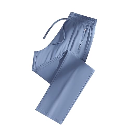 Jogginghose Leichte Wanderhose Quick Dry Hose Unisex Ultra Cargohose High Stretch Trekkinghose Schnelltrocken mit Reißverschlusstasche Mode Sporthose Freizeithose von Generic