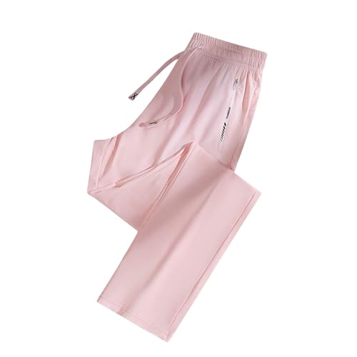 Jogginghose Leichte Wanderhose Quick Dry Hose Unisex Ultra Cargohose High Stretch Trekkinghose Schnelltrocken mit Reißverschlusstasche Mode Sporthose Freizeithose von Generic