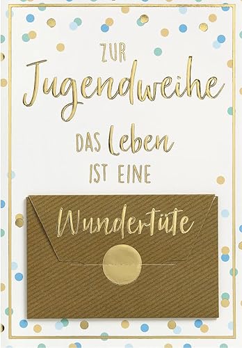 Jugendweihe - Geldkarte mit Umschlag - Format: 11,5 x 17 cm - Text Jugendweihe - Geldkarte mit Umschlag - Format: 11,5 x 17 cm - Text von Generic