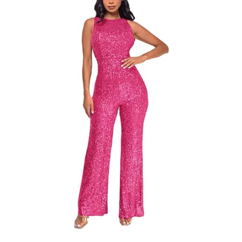 Jumpsuit Damen Elegant,Glitzer Maler Bundhose,Jumpsuit Hochzeit,Overall Rot Damen Elegant,Arbeitshose Mit Reflektoren,Umstands Jumpsuit Hochzeit,Jumpsuit Eng Schwarz Jumpsuit Overall von Generic