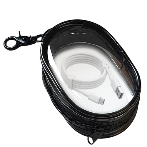 Kabel-Organizer-Taschen, Taschen und Kabel-Organizer – tragbare Kabel-Organizer-Tasche | wasserfeste transparente Kabel-Aufbewahrungstasche von Generic