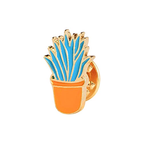 Kaktus-Pflanz-Brosche, Anstecker, Sukkulente, Badge, Brosche, Schal, Brosche, modischer Schmuck für Frauen, Modeschmuck, Zubehör, Geschenk, 4 kreativ und nützlich von Generic