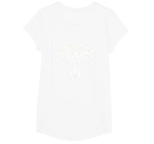Kann Nicht Stehen dem Club beitreten! Ampudesign Humor T-Shirt, Girls, Weiß, XS Kann Nicht Stehen dem Club beitreten! Ampudesign Humor T-Shirt, Girls, Weiß, XS von Generic
