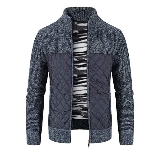 Kapuze Wintermantel Herren gefüttert mit Stehkragen Steppjacke Winddicht Winterjacke Business Überzieher Schlank Freizeitjacke Wanderjacke Softshelljacke Kapuzenjacke outdoorjacke Übergangsjacke von Generic