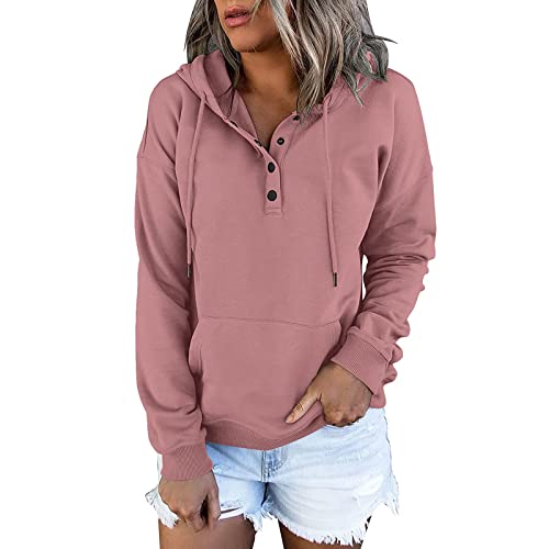 Kapuzenpullover Damen Sweatshirts Hoodie Damen Rollkragen Sweatshirt Pullover Damen Farbblock Hoodie Langarm Kapuzenpulli Sweater Norweger Pullover von Generic