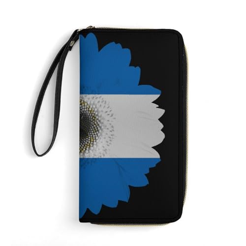 Kartenetui Blume Nicaragua Flagge Portmonee Kreative Brieftasche Nette Handtaschen Für Tochter, Kinder, Lehrer von Generic