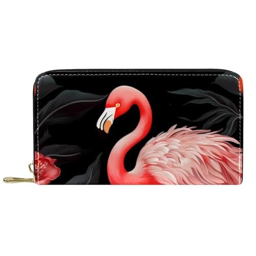 Kartenetui Flaminfo Tropische Blätter Leder Geldbörse Lustige Kleine Münzbörse Vintage Wallet Für Freund, Mutter, Kinder Kartenetui Flaminfo Tropische Blätter Leder Geldbörse Lustige Kleine Münzbörse Vintage Wallet Für Freund, Mutter, Kinder von Generic